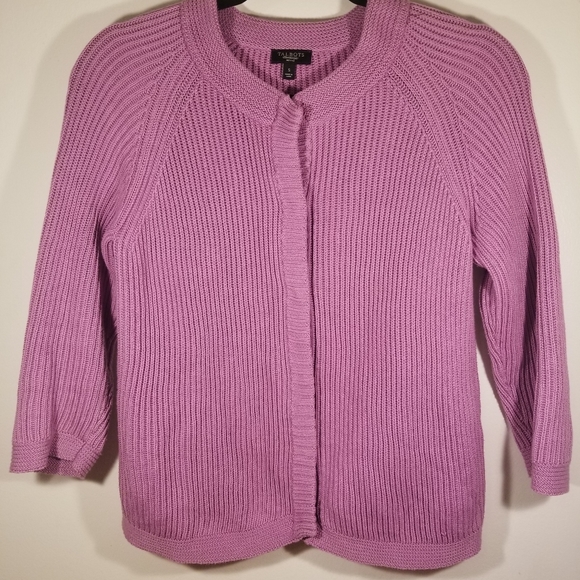 Talbots Sweaters - 🧨 Talbot's Petites Knit Button Down Sweater